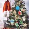 166pcs Wooden Christmas Ornaments Unfinished, Wooden Ornaments to Paint for Christmas Tree Decorations Holiday Hanging Decorations with Bells, Rope and Colorful Makers